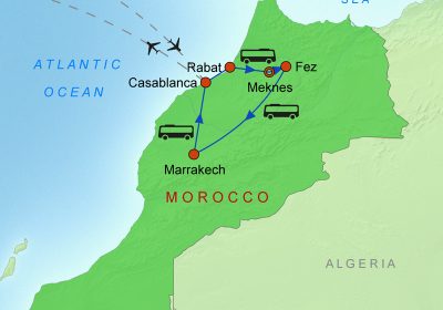 Imperial Cities from Marrakech 4 Nights/ 5 Days